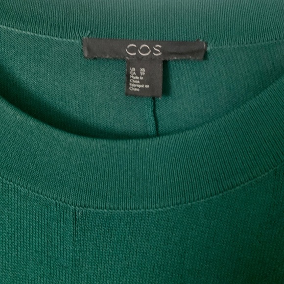 COS Midi Dress Silk Wool, XS - Picture 4 of 6